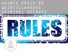 Sainte-Croix-de-Quintillargues  criminal defense attorney