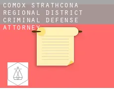 Comox-Strathcona Regional District  criminal defense attorney