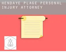 Hendaye-Plage personal injury attorney