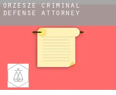 Orzesze  criminal defense attorney