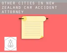 Other cities in New Zealand  car accident attorney
