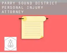 Parry Sound District  personal injury attorney