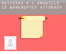 Ruisseau-à-l'Anguille (census area)  bankruptcy attorney