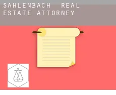 Sahlenbach  real estate attorney