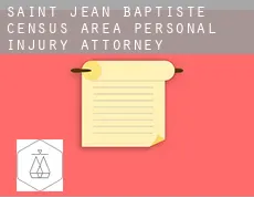 Saint-Jean-Baptiste (census area)  personal injury attorney