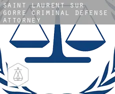Saint-Laurent-sur-Gorre  criminal defense attorney