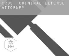 Cros  criminal defense attorney